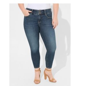 TORRID Jegging Skinny Super Soft High-Rise Jean 20R Blue Grotto
